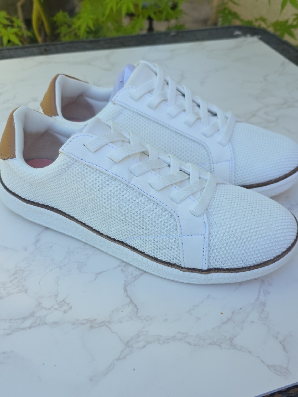 New Women's Size 9 Sneakers Shoes Dr. Scholl's White Seaside Beach Comfy - Picture 3 of 13